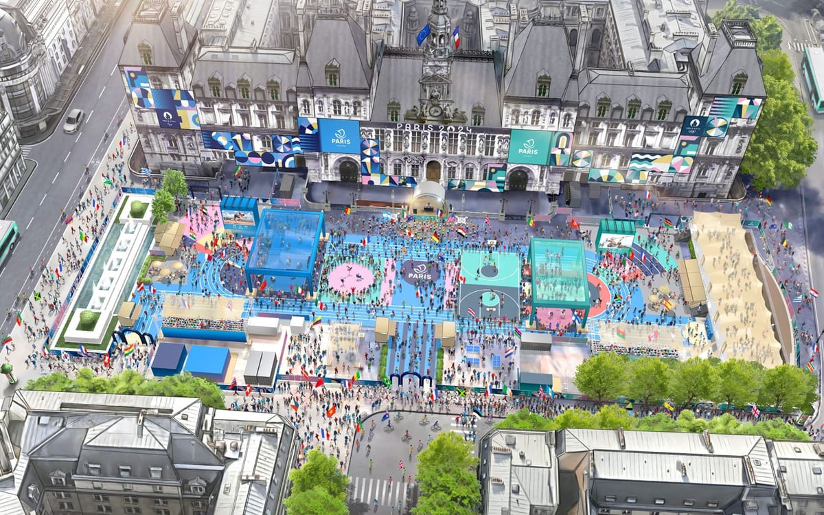 Ouverture de la Terrasse des Jeux