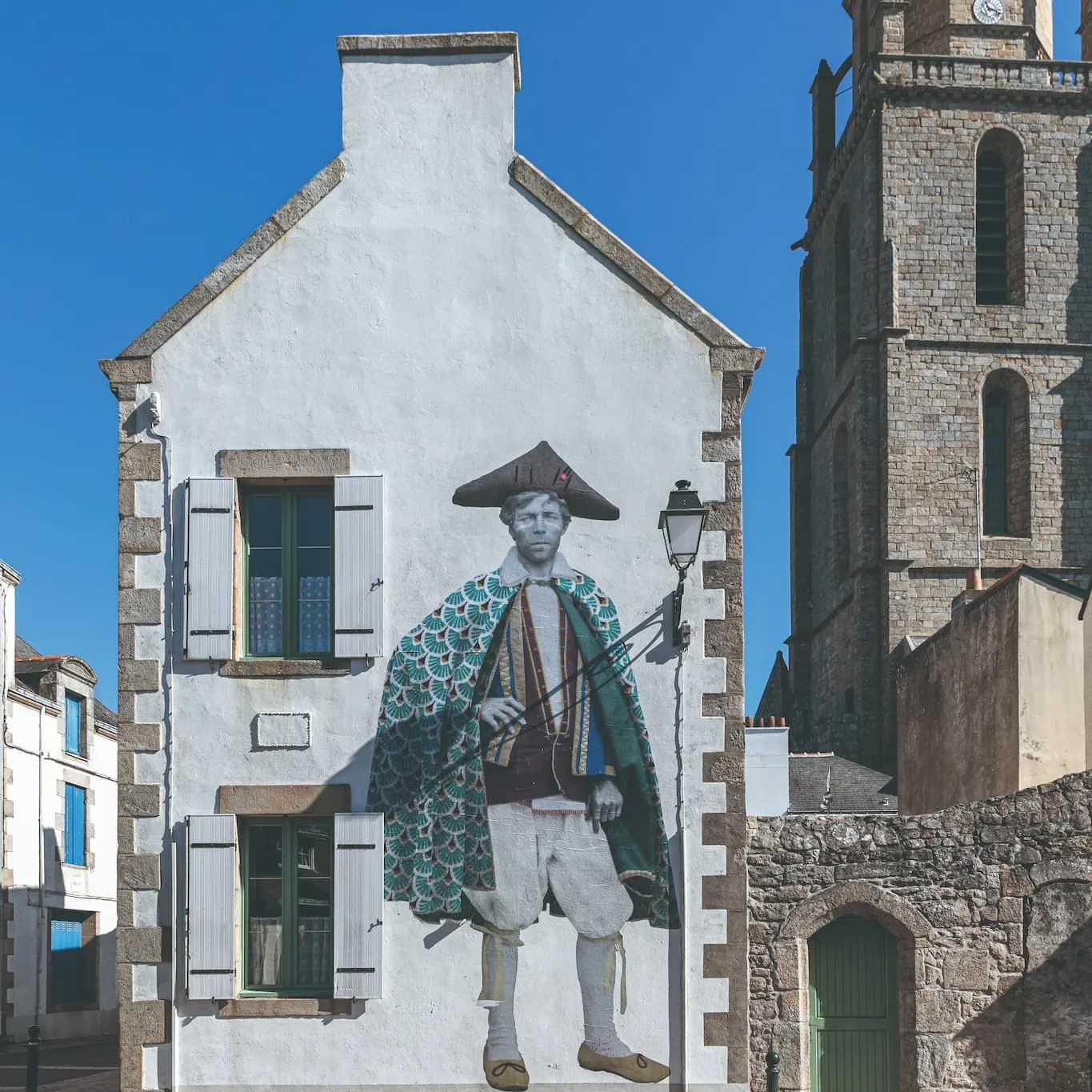 Façade d'une maison de Batz-sur-Mer