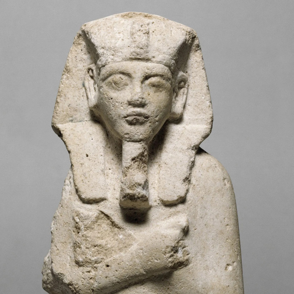 Statuette funéraire d’Akhénaton brisée, Égypte