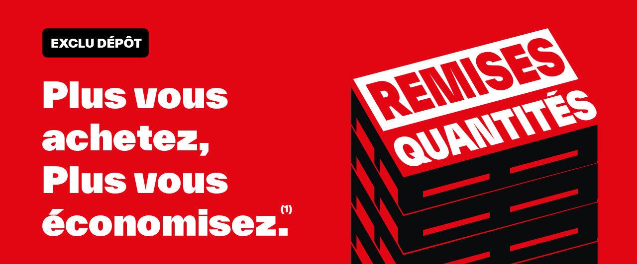 Remises quantités jusqu'au 15 octobre
