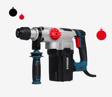 Marteau perforateur SDS + 1500W + 8 accessoires